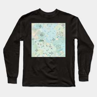 Cloud pattern Long Sleeve T-Shirt